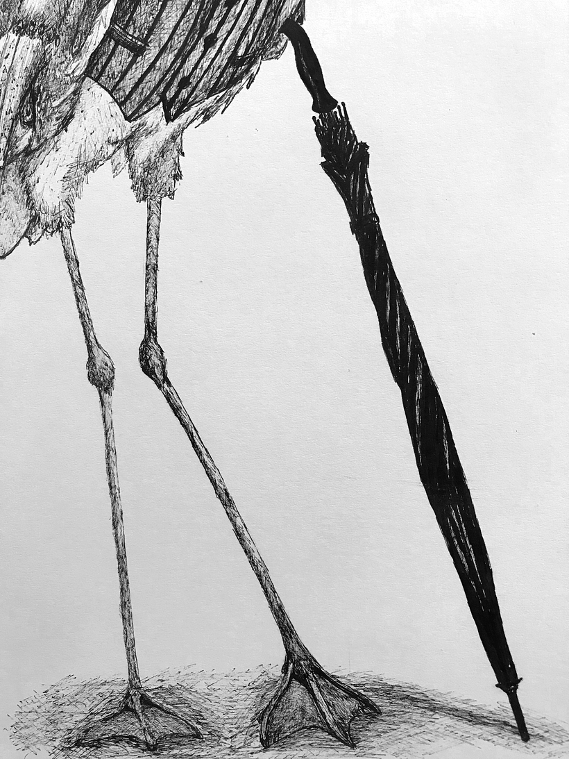 Mi Proyecto del curso: Ilustración surrealista con rotuladores 4