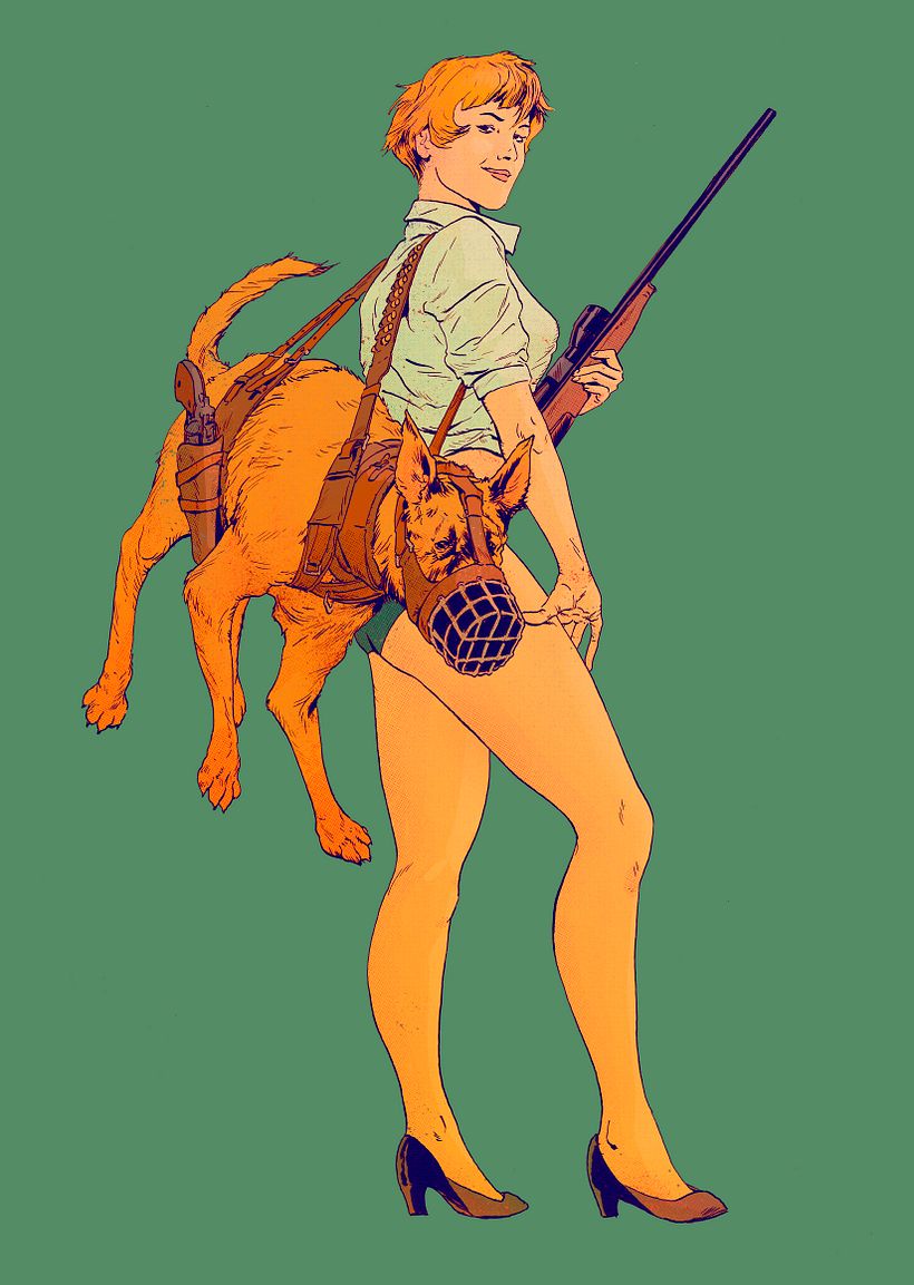 Personal Ink and Colour Illustrations 6