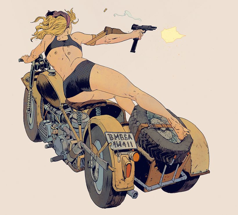 Personal Ink and Colour Illustrations 7