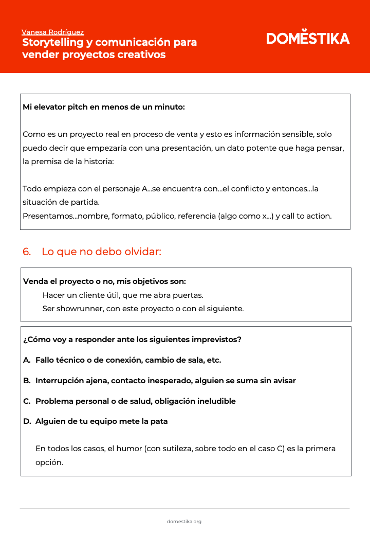 Mi Proyecto del curso: Storytelling y comunicación para vender proyectos creativos 6