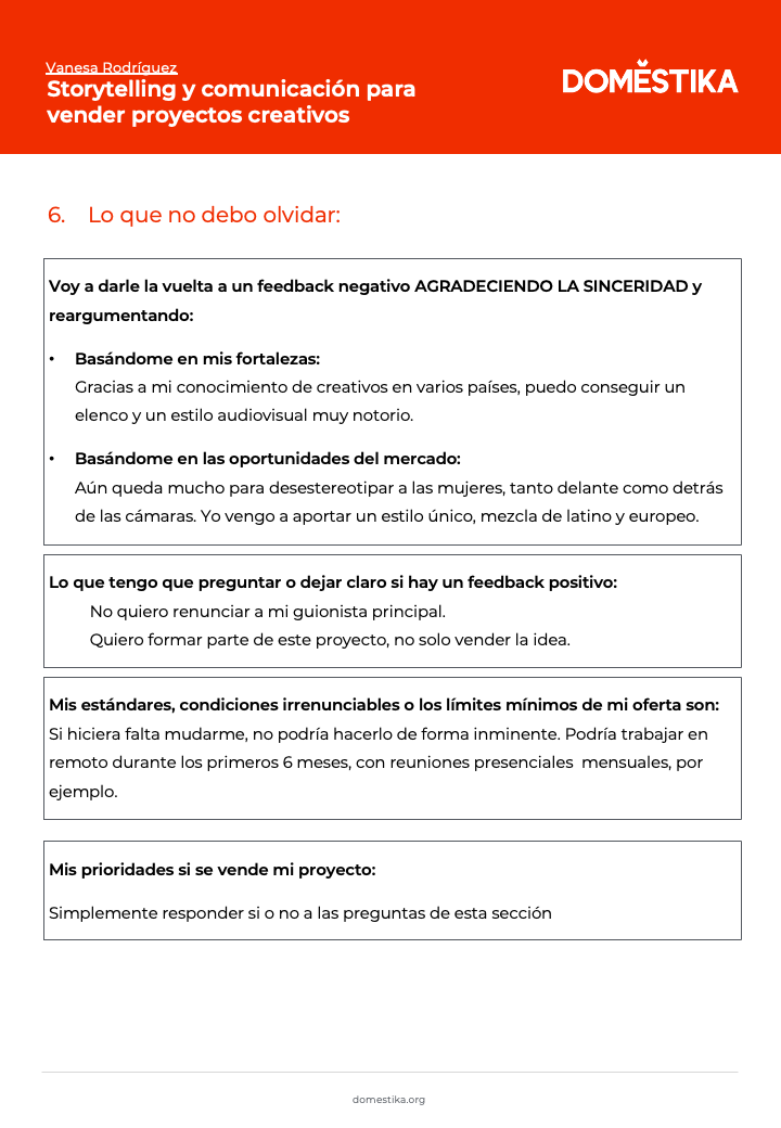 Mi Proyecto del curso: Storytelling y comunicación para vender proyectos creativos 7