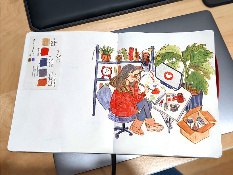 My project for course: Exploratory Sketchbook: Find Your Drawing Style 9
