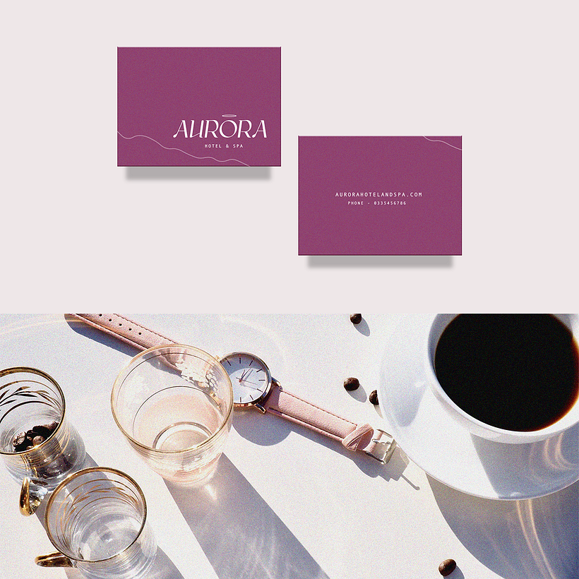 My mockups project for / Aurora Hotel&Spa 2