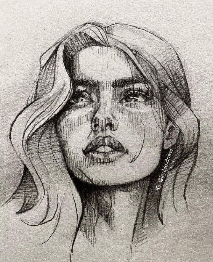 Dessin de base de face