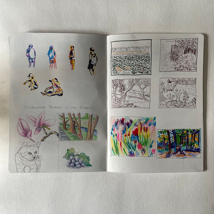 Mein Kursprojekt: Landschaften im Skizzenbuch: ein farbenfroher Ansatz 4