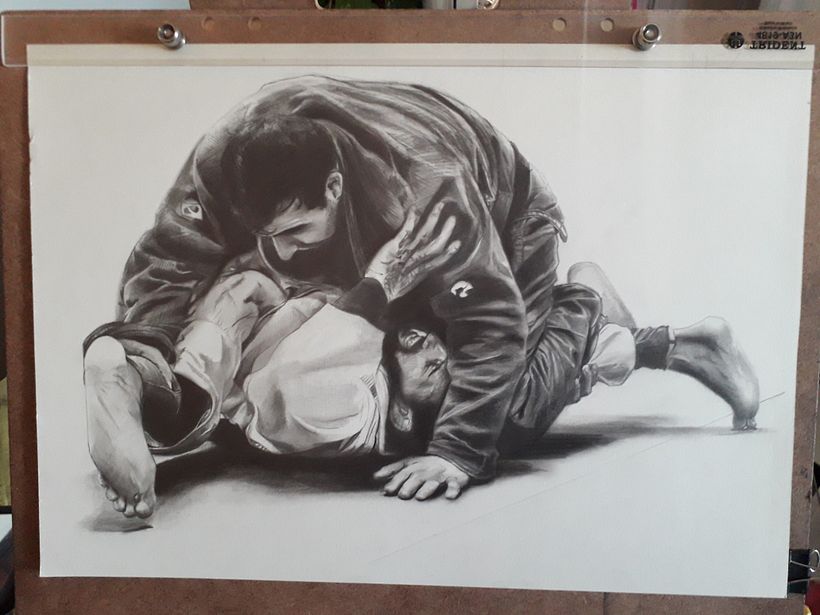 Meu projeto do curso: Retrato realista com lápis grafite 3