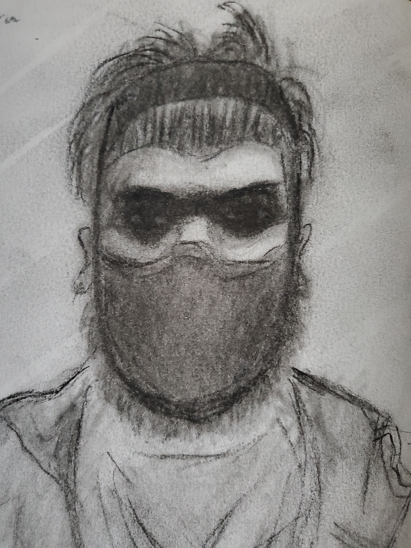 Mi Proyecto del curso: Retrato creativo en claroscuro con lápiz 6