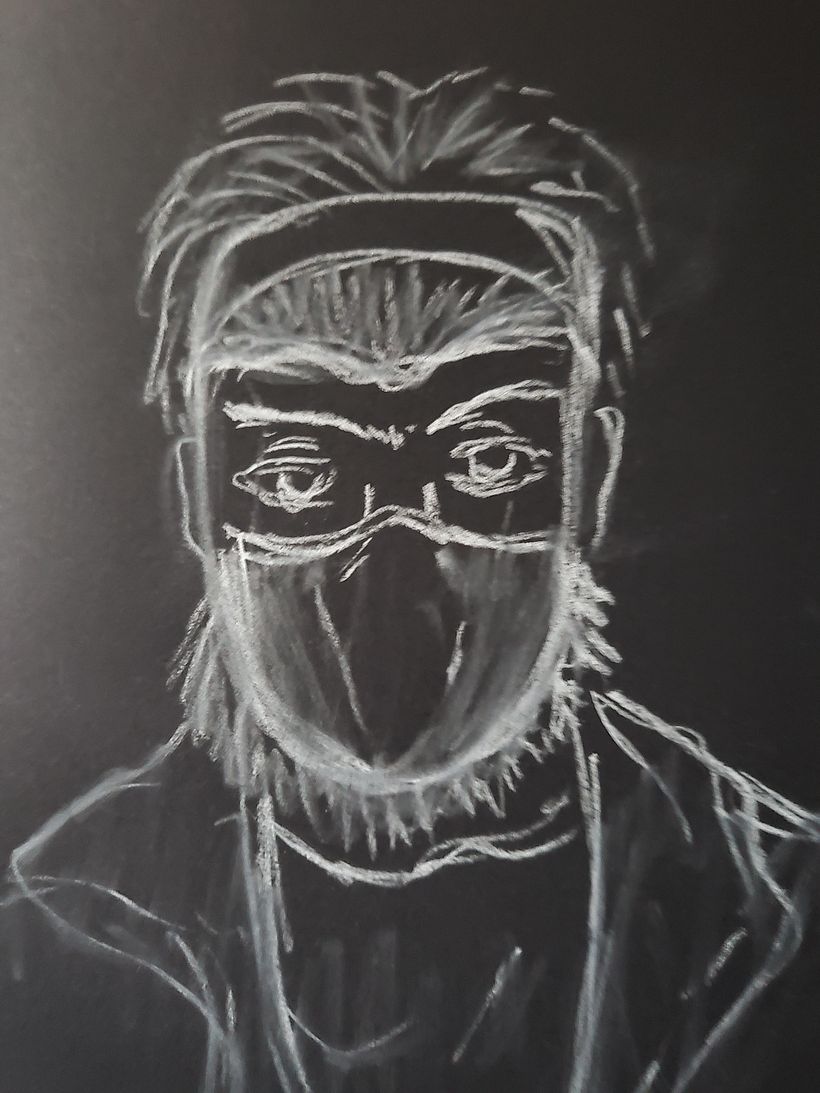 Mi Proyecto del curso: Retrato creativo en claroscuro con lápiz 7