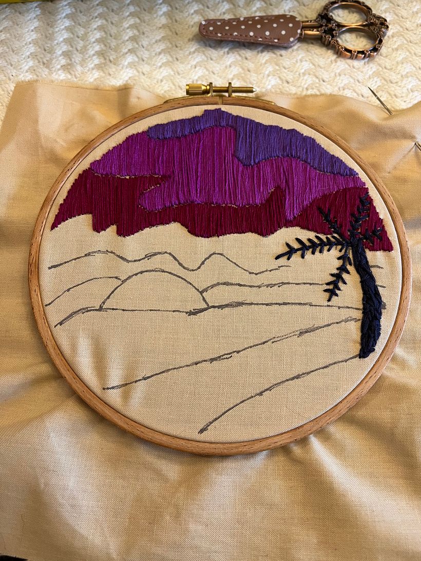 My project for course: Abstract Color and Design for Embroidery 1