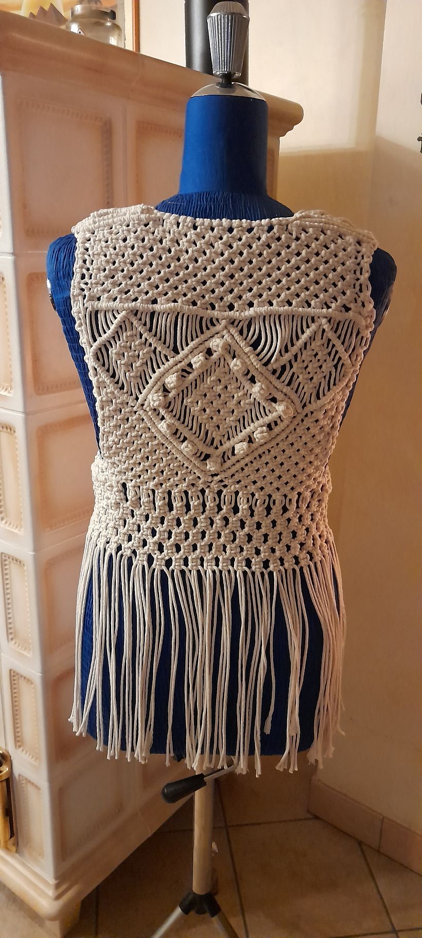 Il mio progetto del corso: Macramè: crea capi di abbigliamento unici 2