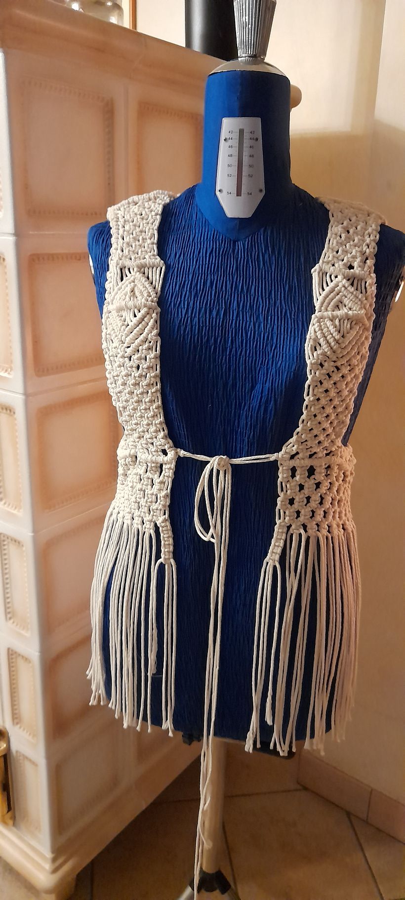 Il mio progetto del corso: Macramè: crea capi di abbigliamento unici 3