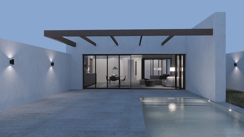 My project for course: Architectural Visualization with V-Ray for SketchUp 9