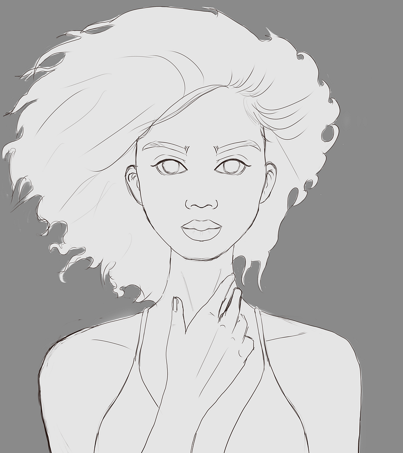 Meu projeto do curso: Retrato digital: personagens femininas com luz natural 2