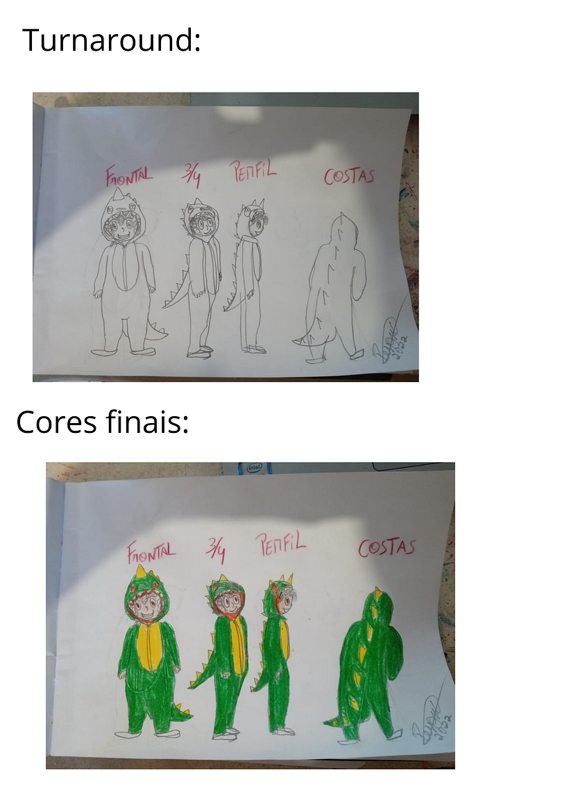 Meu projeto do curso: Design de personagens para animação com Photoshop 7