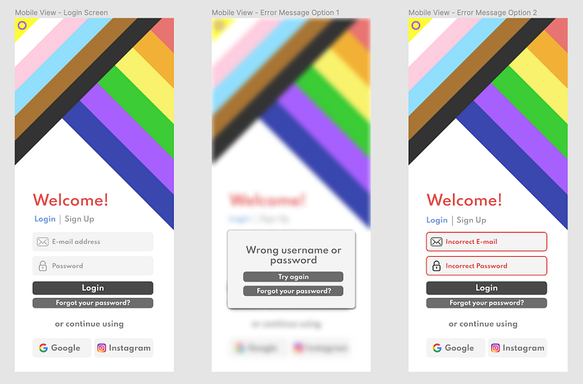 UX Writing Course Project Work: "+ - an inclusive social network" 1
