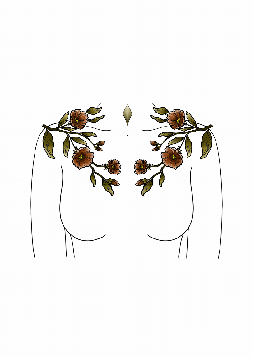 Mi Proyecto del curso: Diseño de tatuajes botánicos con Procreate 1