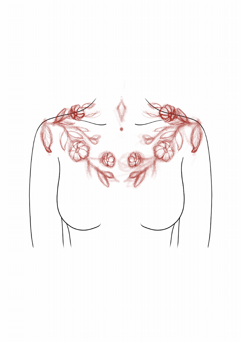 Mi Proyecto del curso: Diseño de tatuajes botánicos con Procreate 2