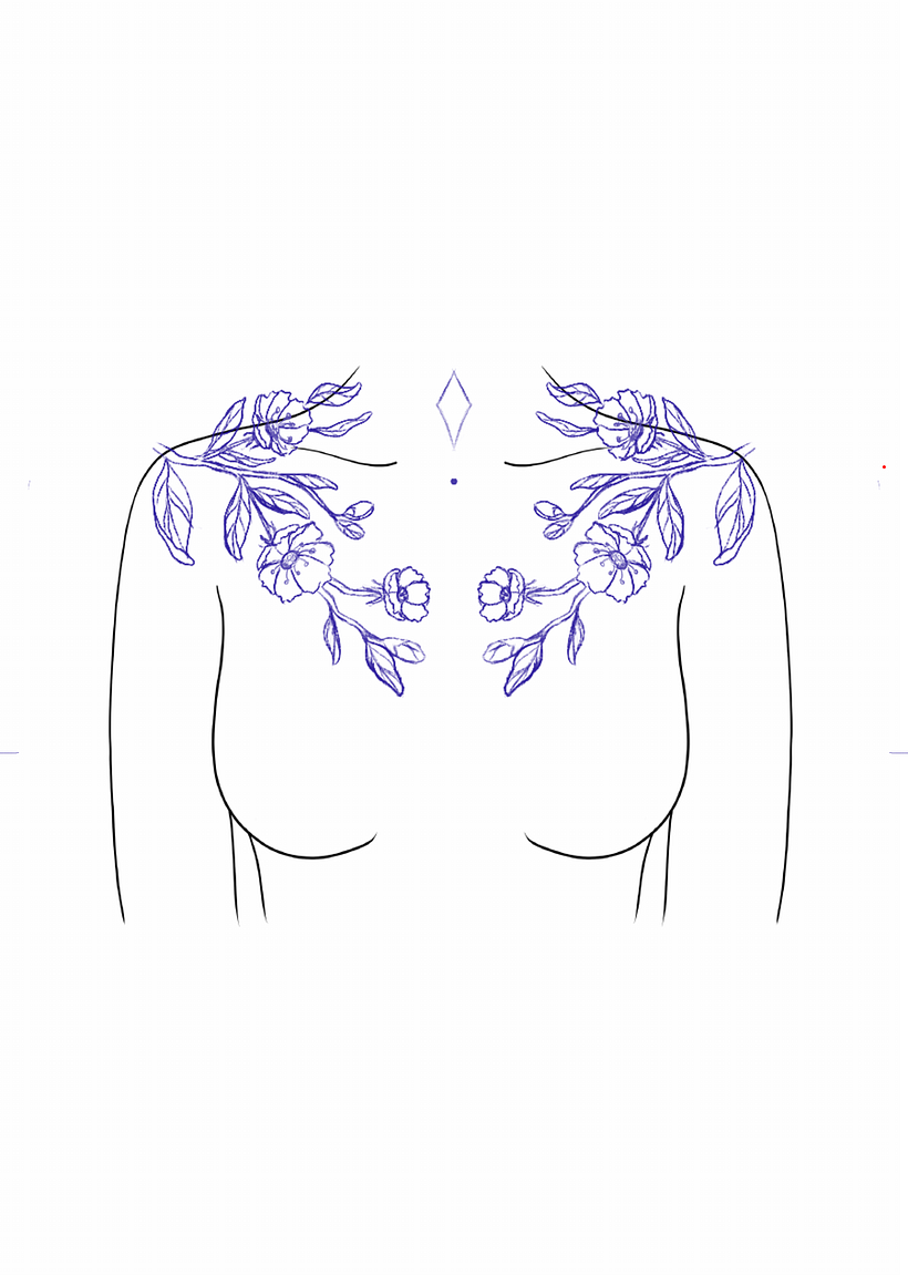 Mi Proyecto del curso: Diseño de tatuajes botánicos con Procreate 3