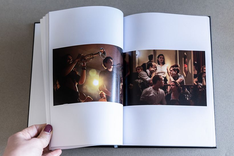 Maqueta del fotolibro