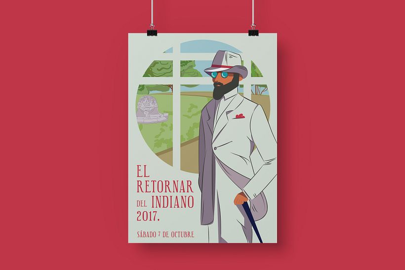 Primer Premio Cartel El Indiano 3