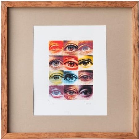 Mi Proyecto del curso: Serigrafía fotográfica en cuatricromía: "ojos" - Fotografía