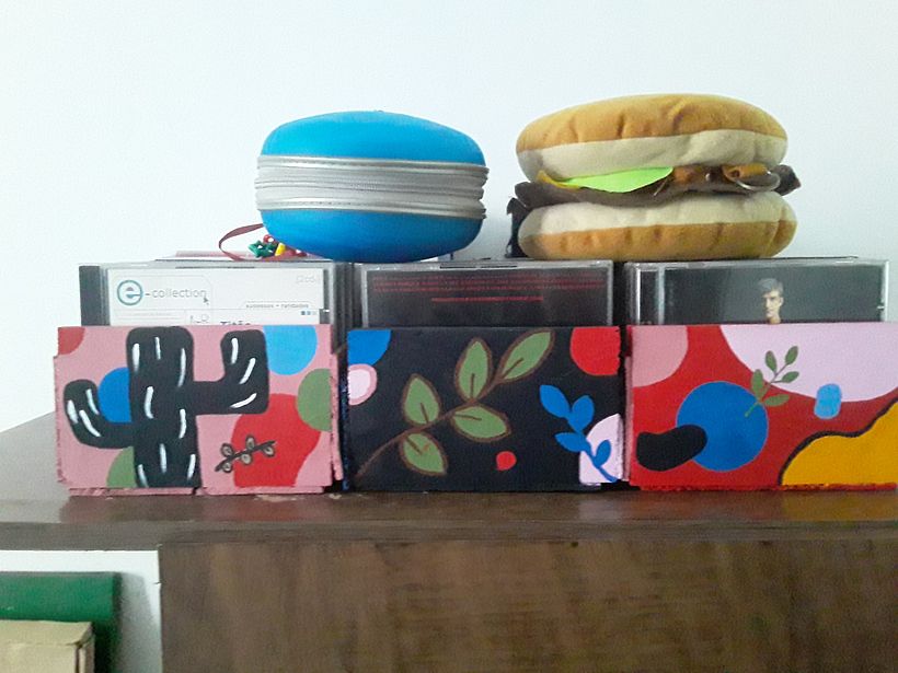 Caixotinhos para CDs