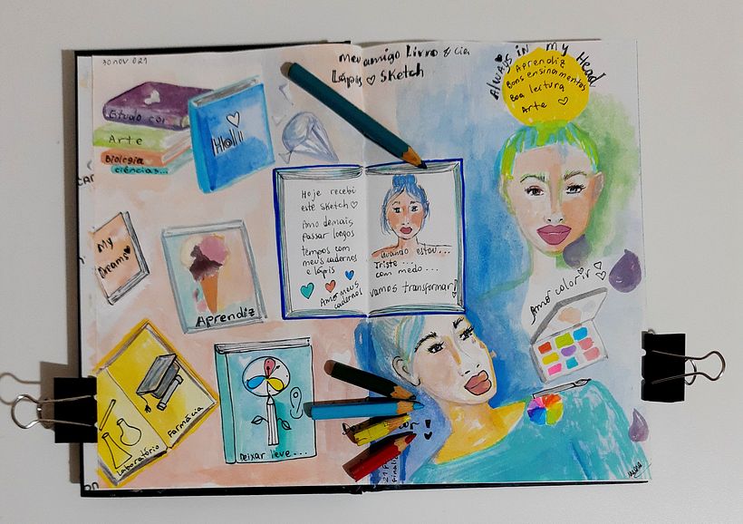 MarArtesOficial - Para mim, é muito mais incrível quando escrevo colorindo