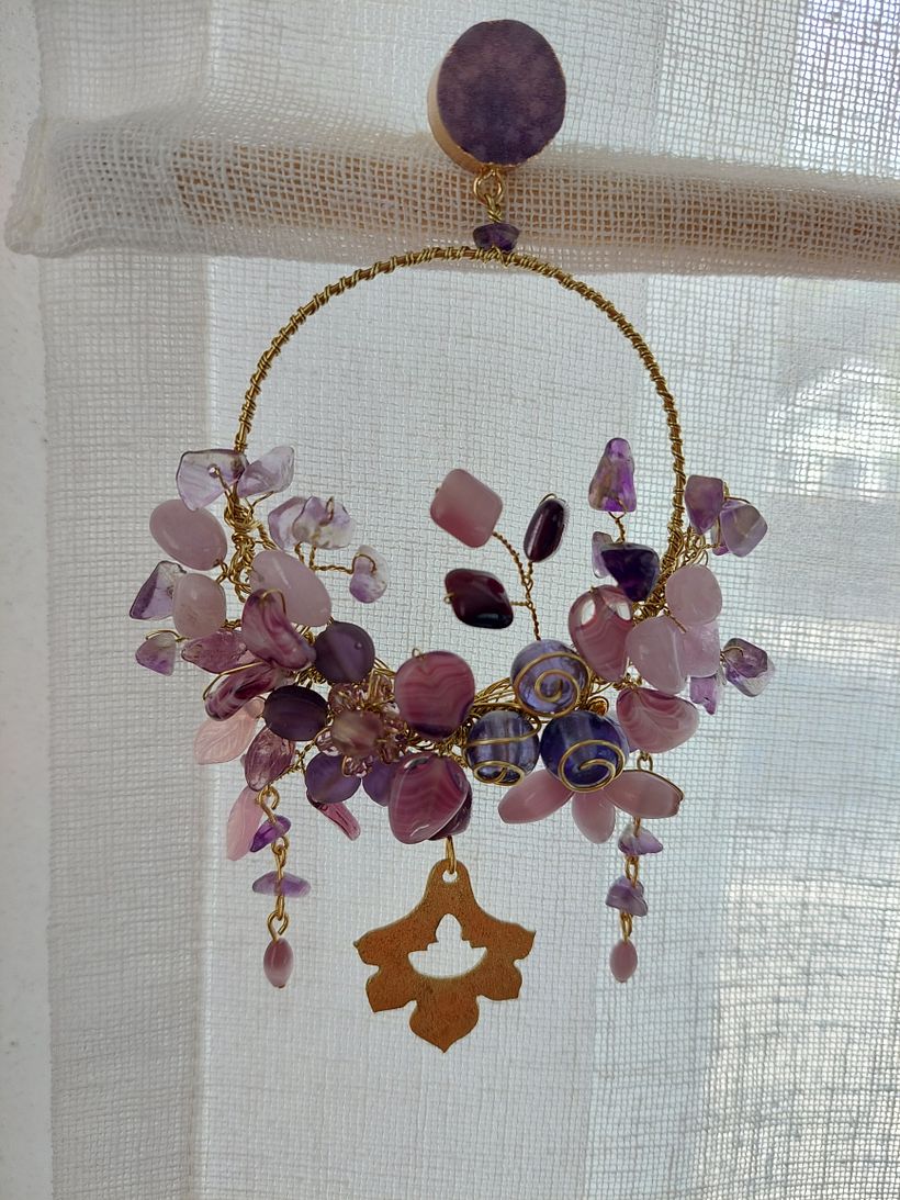 My project for course: Wire Jewelry Techniques 2