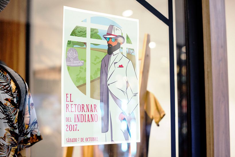 Primer Premio Cartel El Indiano 1