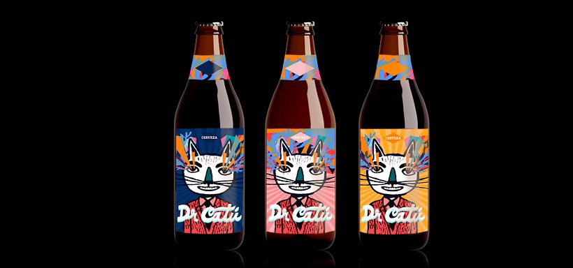 Dr Catú Cerveza - Traditionelle Illustration