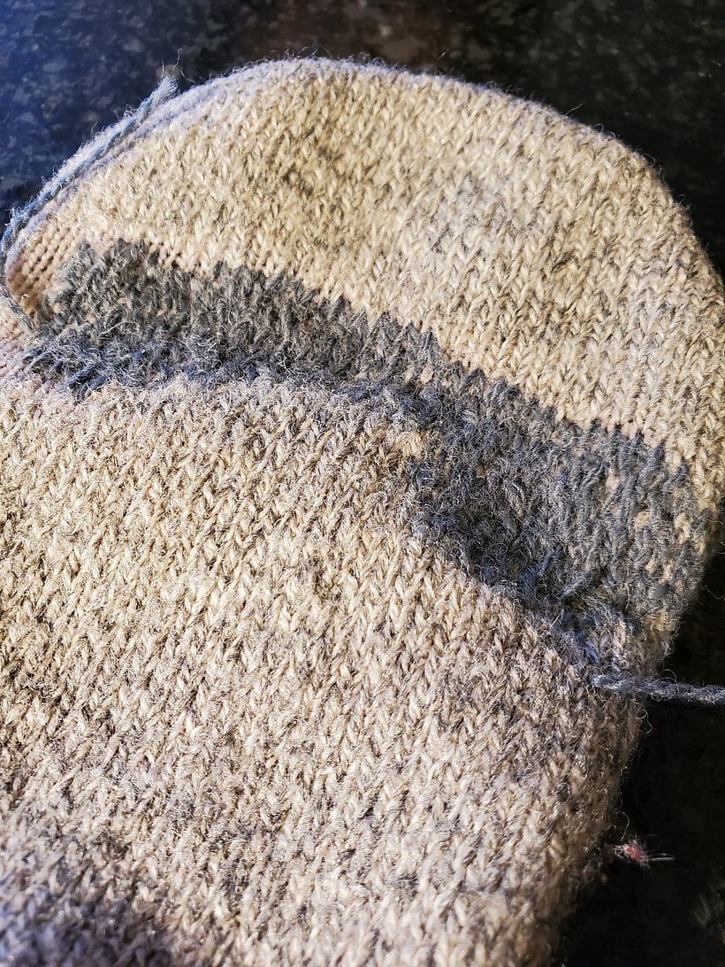Duplicate stitching 