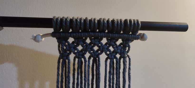 Mi Proyecto del curso: Macramé: nudos básicos y complejos 3