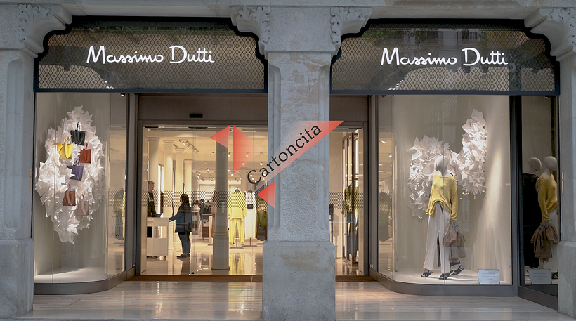 Origami flowers set desing for Massimo Dutti 3