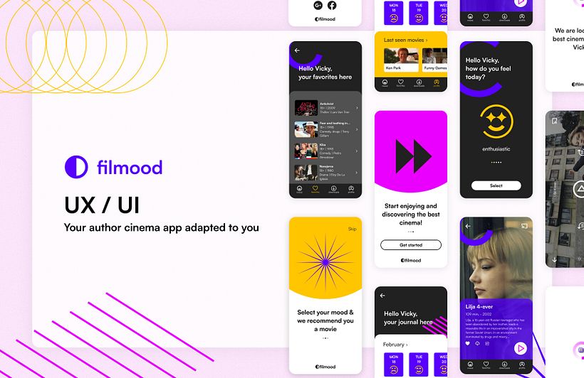 FILMOOD App UX/UI 5