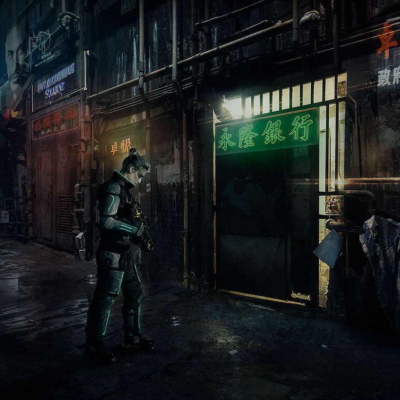 My project for course: Futuristic Photomontage in Adobe Photoshop 3