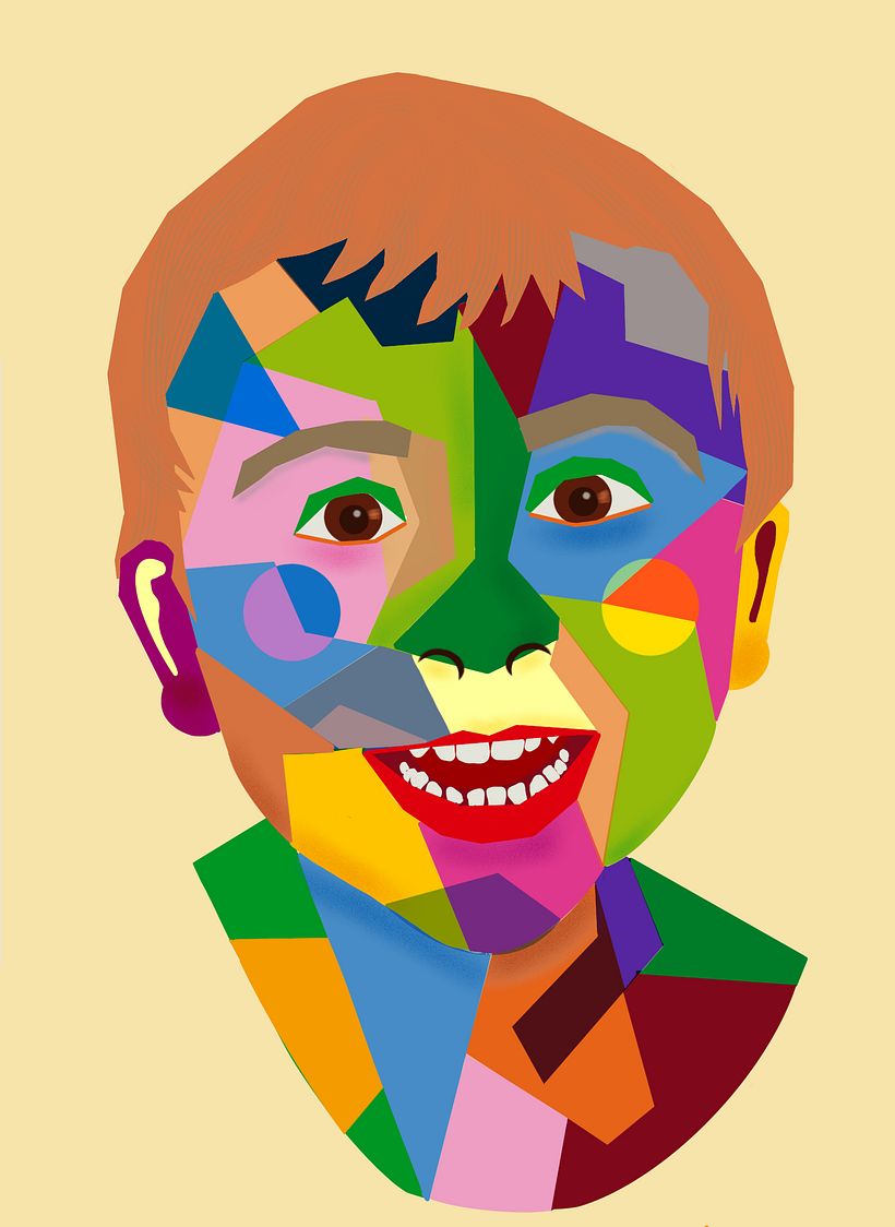 Second attempt.  Bright colours for an active child.