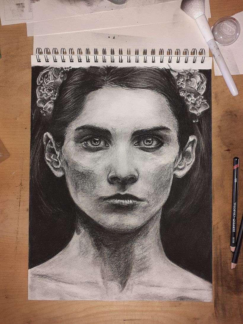 My project for course: Artistic Charcoal Portraiture: Creating Atmosphere 2