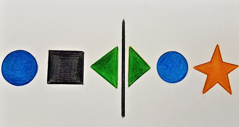 My Own Creative Process : separate patterns, rearrange them and make process more effective and relaxed