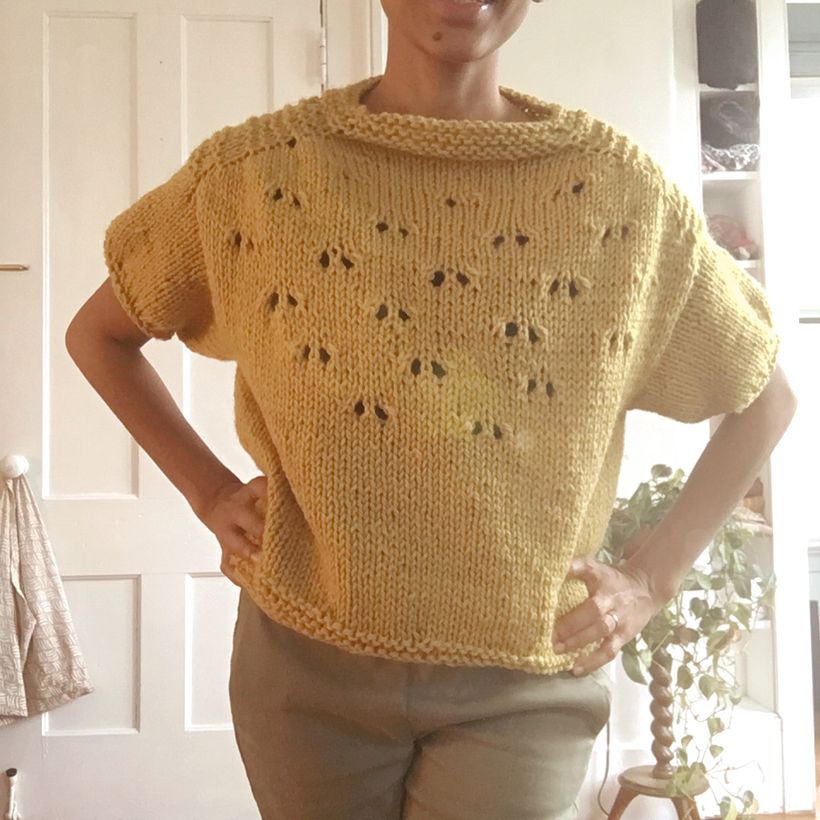My project for course: Introduction to Knitting with Circular Needles 1