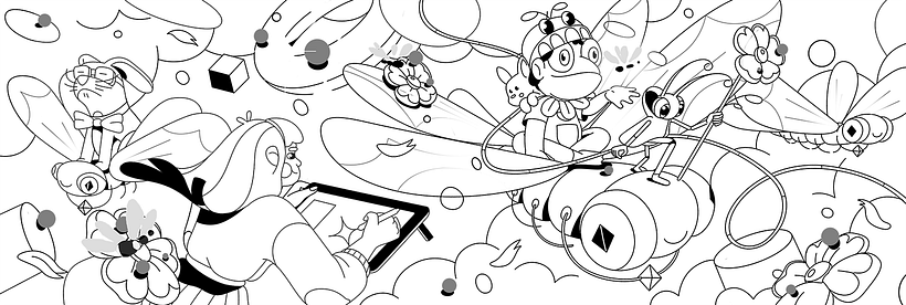 Quest to Creativity - Commission by Bullpen 6