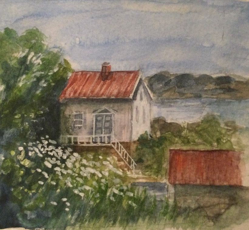 My project for course: Architectural Sketching with Watercolor and Ink 2