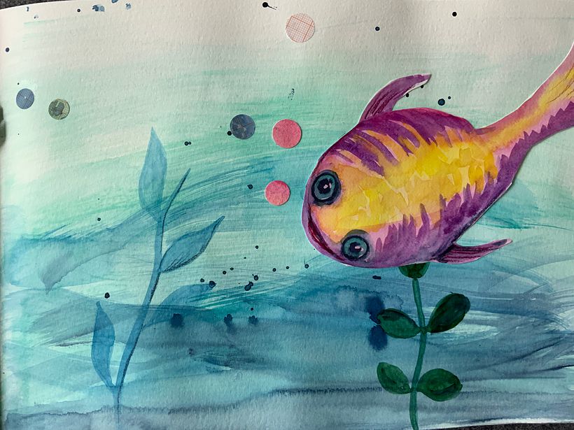 Mein Kursprojekt: Kreatives Sketching mit Aquarell für Anfänger 5