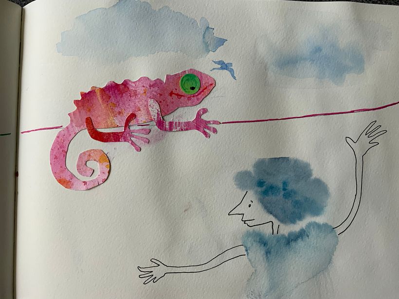 Mein Kursprojekt: Kreatives Sketching mit Aquarell für Anfänger 9