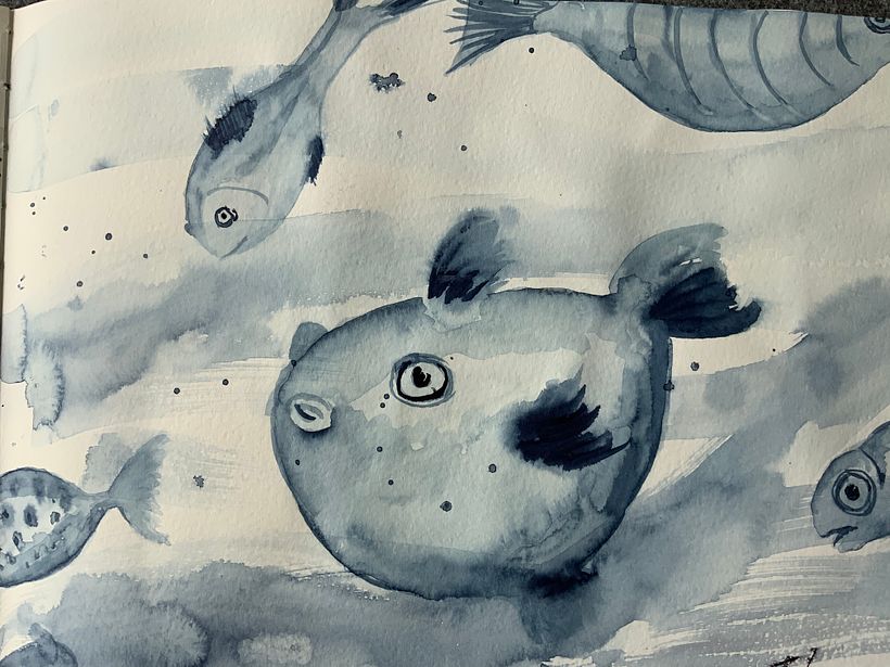 Mein Kursprojekt: Kreatives Sketching mit Aquarell für Anfänger 11