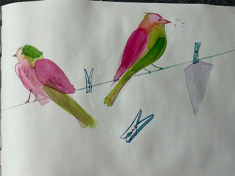 Mein Kursprojekt: Kreatives Sketching mit Aquarell für Anfänger 15