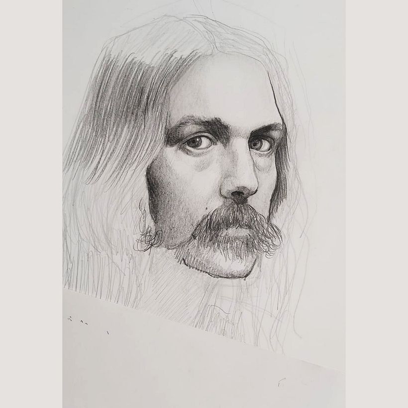Mi Proyecto del curso: Retrato realista con lápiz de grafito 5