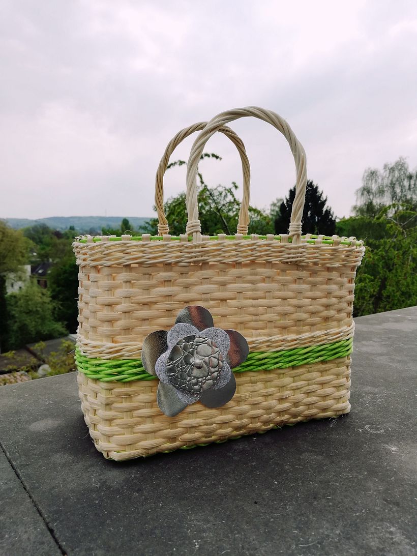 Borsa: Risultato finale del corso di "Tecniche di cesteria contemporanea applicata alla moda"