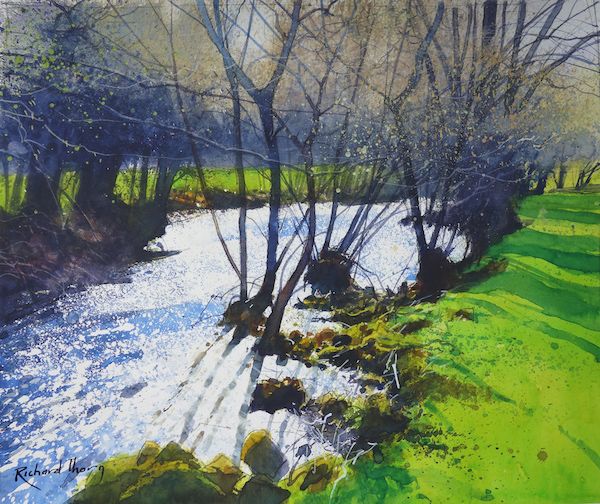 Highwater - watercolour ink on smooth-surface paper