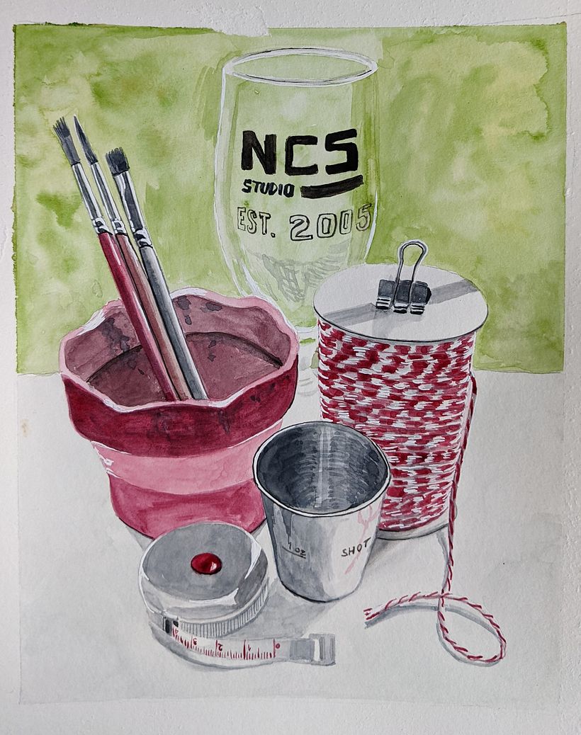 completed still life -Nancy Harrison