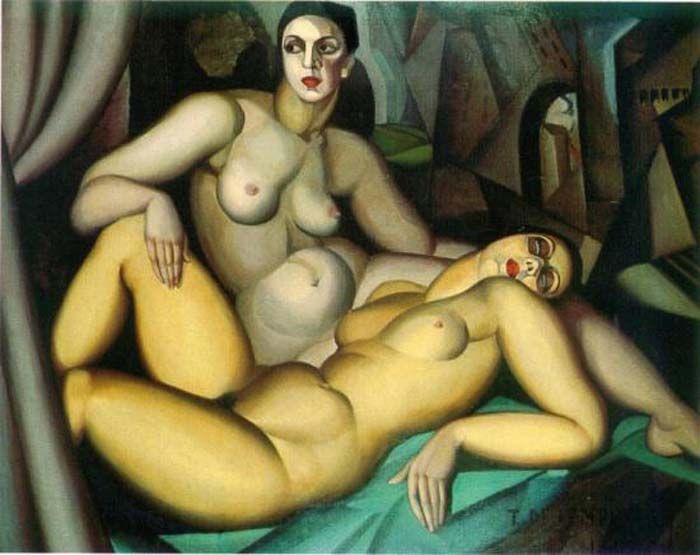 Perspective (1923), via WikiArt.